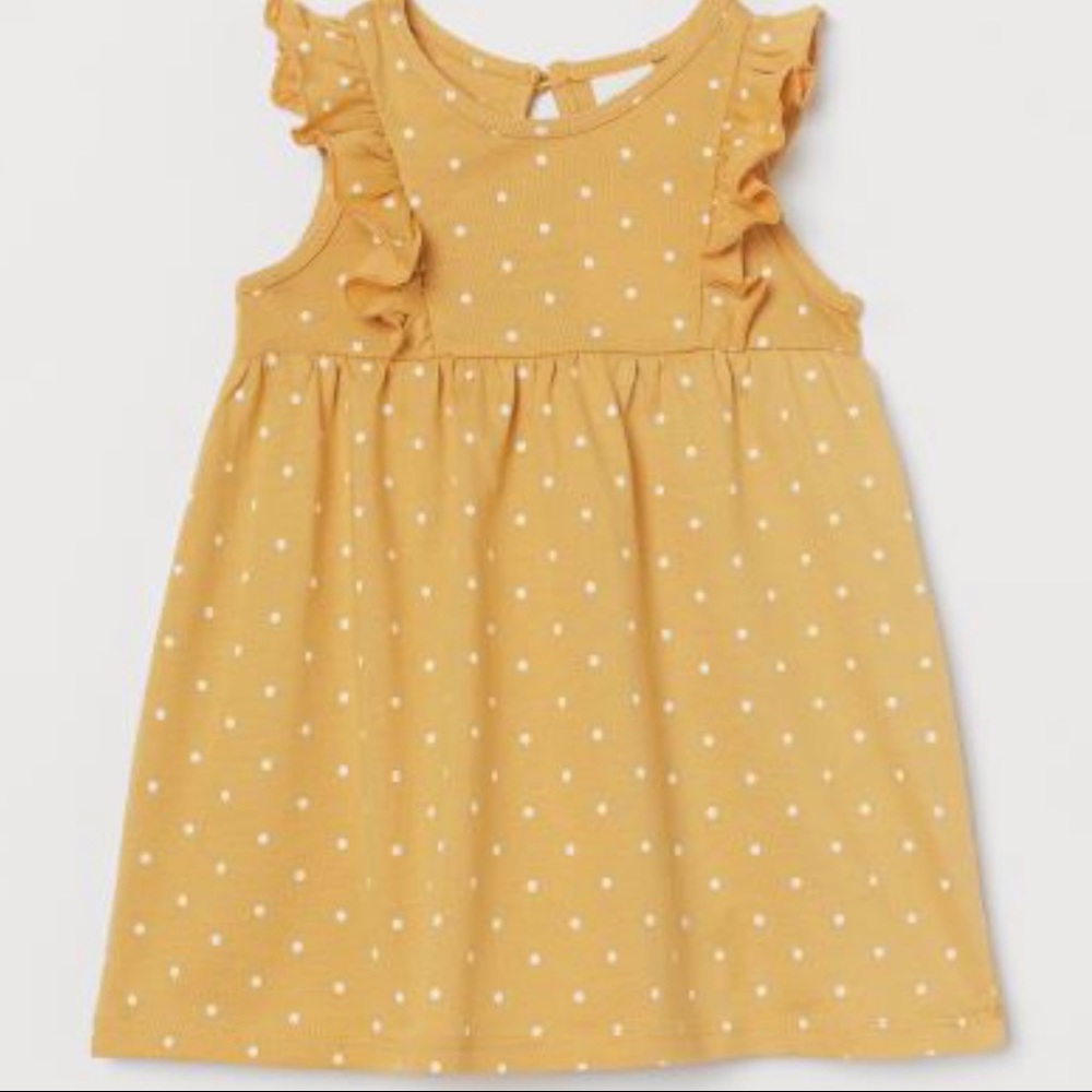 Ruffle trim jersey dress - 9-12 months